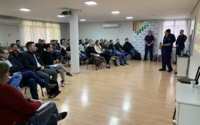 Engenheiros Civis e arquitetos recebem capacitação dos Bombeiros de Videira