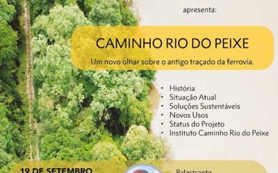 Palestra para engenheiros e arquitetos vai discutir novos usos para o traçado da ferrovia que corta a região