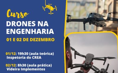 AREAVID promove o curso de Drones na Engenharia