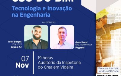 Uso do Bim é tema de palestra da Areavid