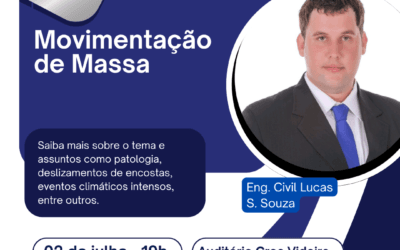 Areavid promove palestra gratuita sobre Movimentação de Massa