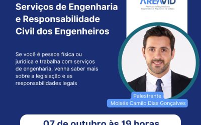 Palestra aborda Legislação e Responsabilidade legal na engenharia